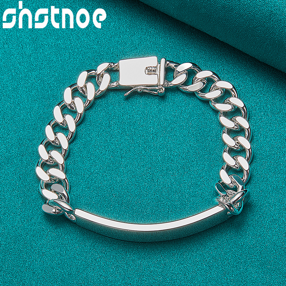 SHSTONE 925 Sterling Silver 2/ - Men Accessories Chain And Bracelet review and price