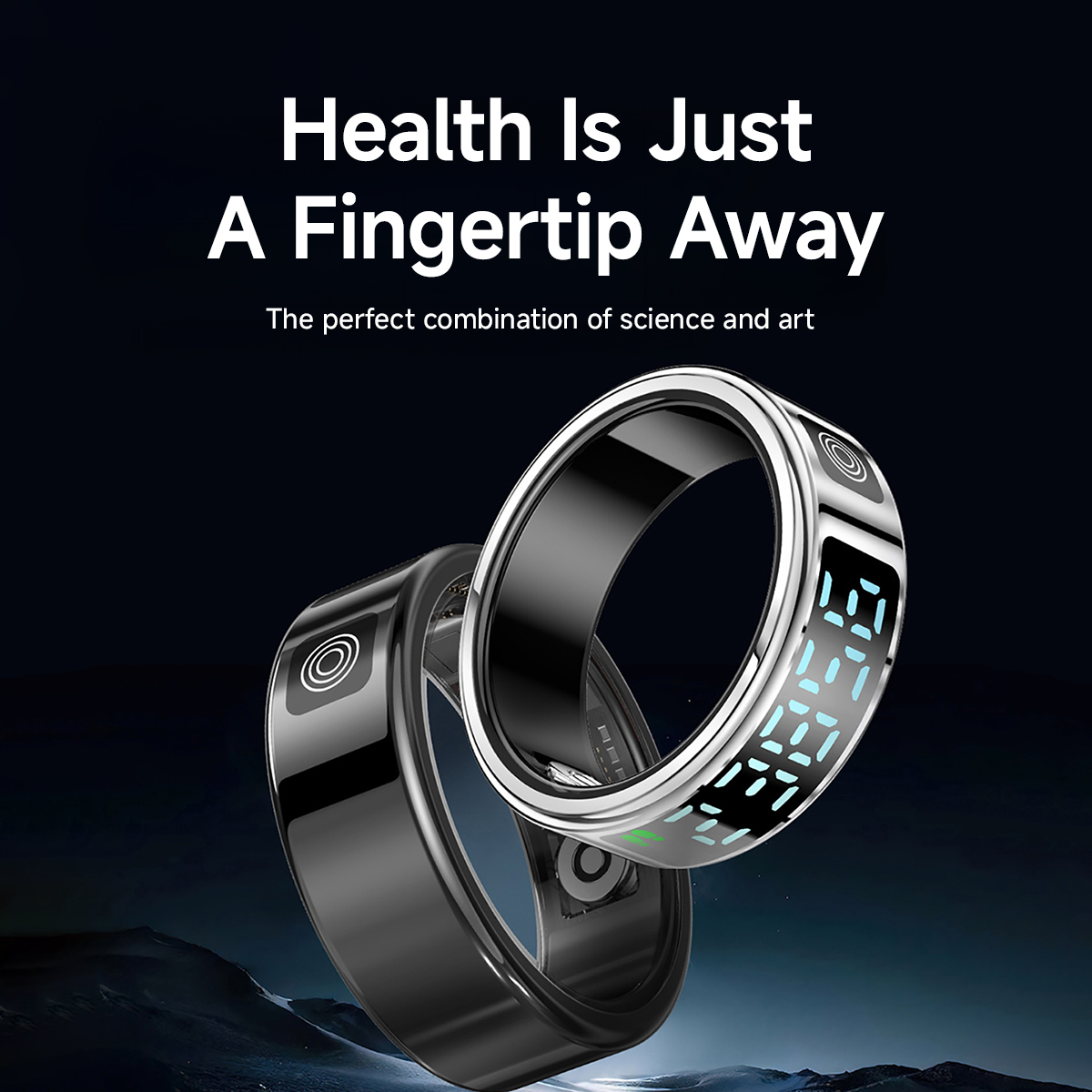 New Smart Ring SR08 LED Displa - Men'S Accessories Display review and price