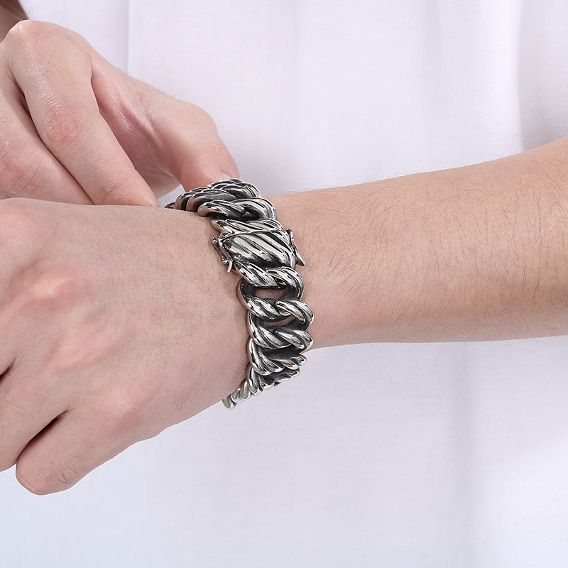 KALEN 22MM Twisted Link Chain  - Men Accessories Bd review and price