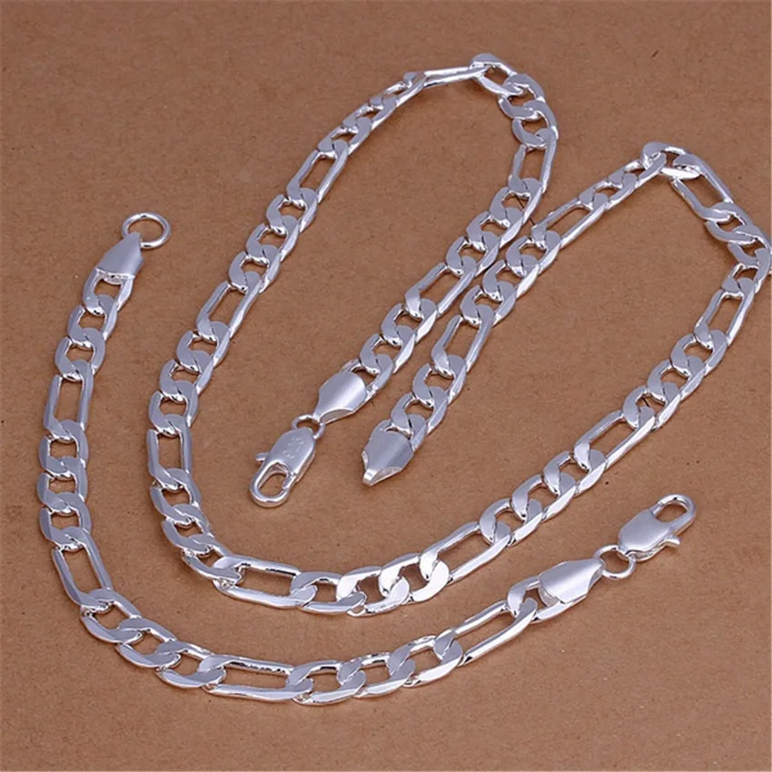 925 sterling Silver classic 8M - Men Accessories Chain And Bracelet review and price