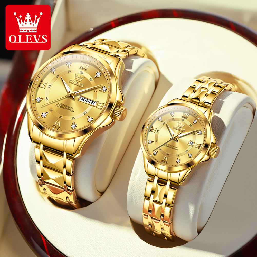 OLEVS 2906 Couple Watch Pair L - Men'S Accessories Display review and price