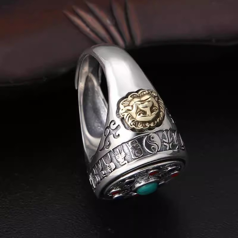 Ethnic Style Colored Enamel Ri - Men Accessories Ethnic review and price