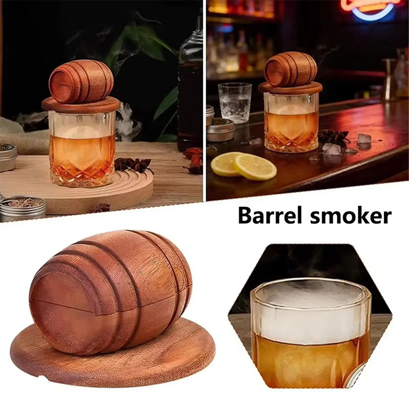 Wooden Barrel Whiskey Cocktail - Men'S Accessories Tray review and price