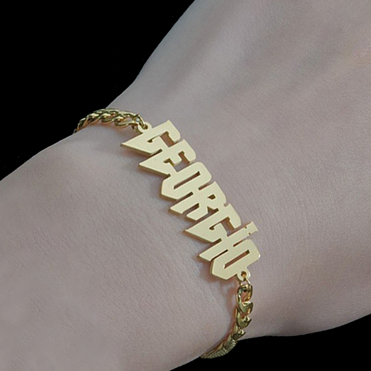 Custom Nameplate Bracelet For  - Men Accessories Chain And Bracelet review and price