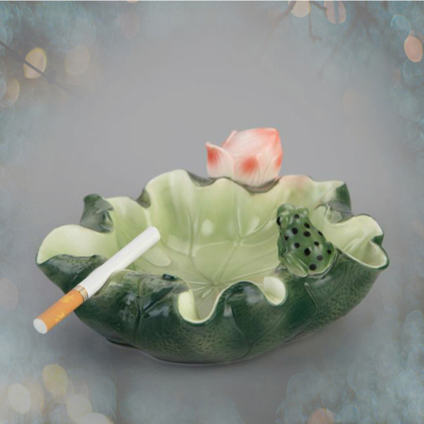 Ceramic Lotus Ashtray for Men, - Men'S Accessories Tray review and price