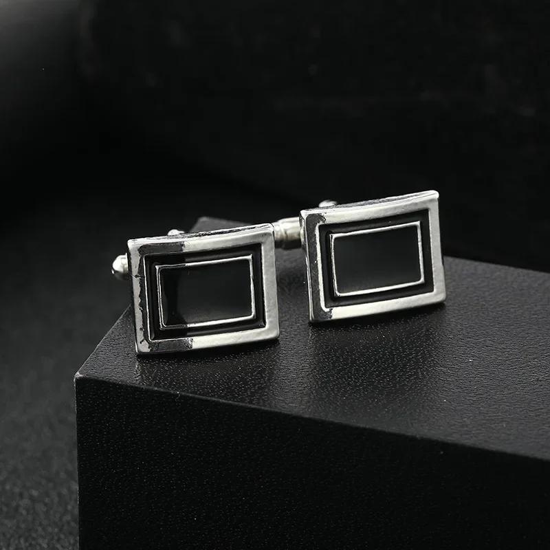 High Quality French Square Cuf - Men Accessories Jewelry review and price