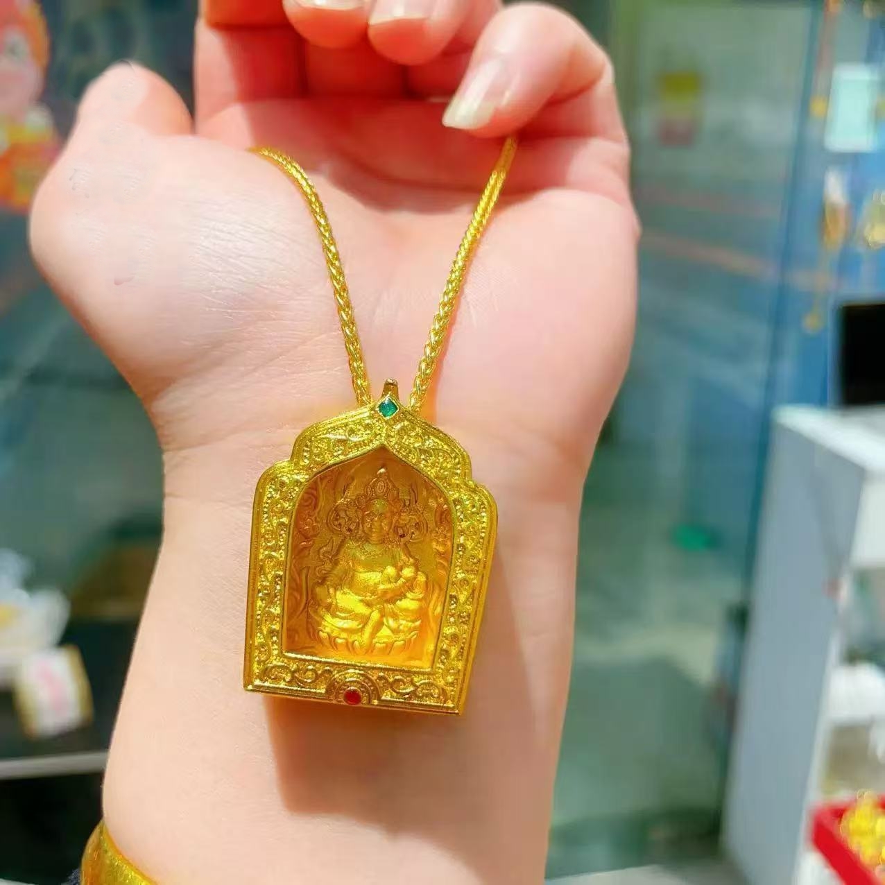 Blessing Acalanatha Pendant Fo - Men Accessories Ethnic review and price