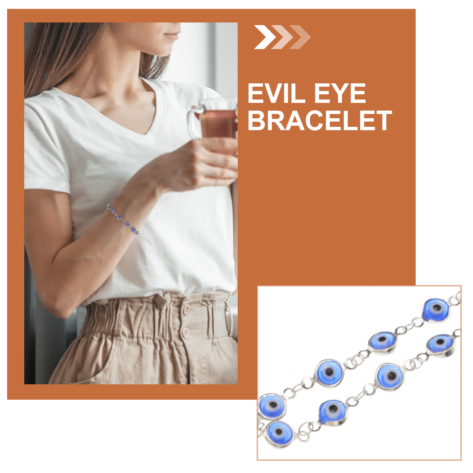 Evil Eye Bracelet Adjustable V - Men Accessories Evil Eye review and price