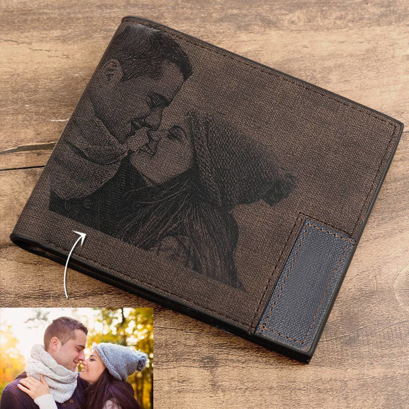 Custom Picture PU Leather Wall - Bifold Leather Wallet review and price