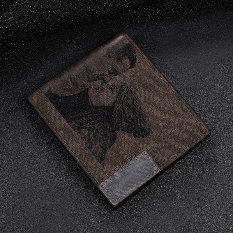 Custom Picture PU Leather Wall - Bifold Leather Wallet review and price
