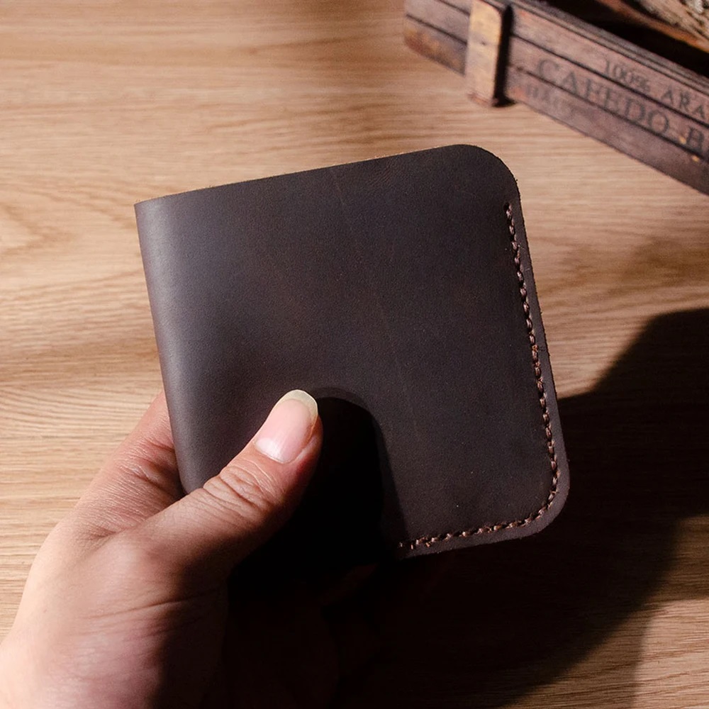 9.5x10cm folded wallet cardhol - Bifold Leather Wallet review and price