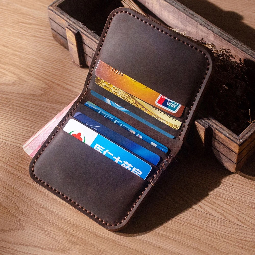 9.5x10cm folded wallet cardhol - Bifold Leather Wallet review and price