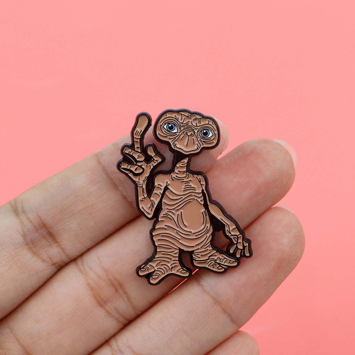 Vintage Funny Alien Enamel Car - Men Accessories Jewelry review and price
