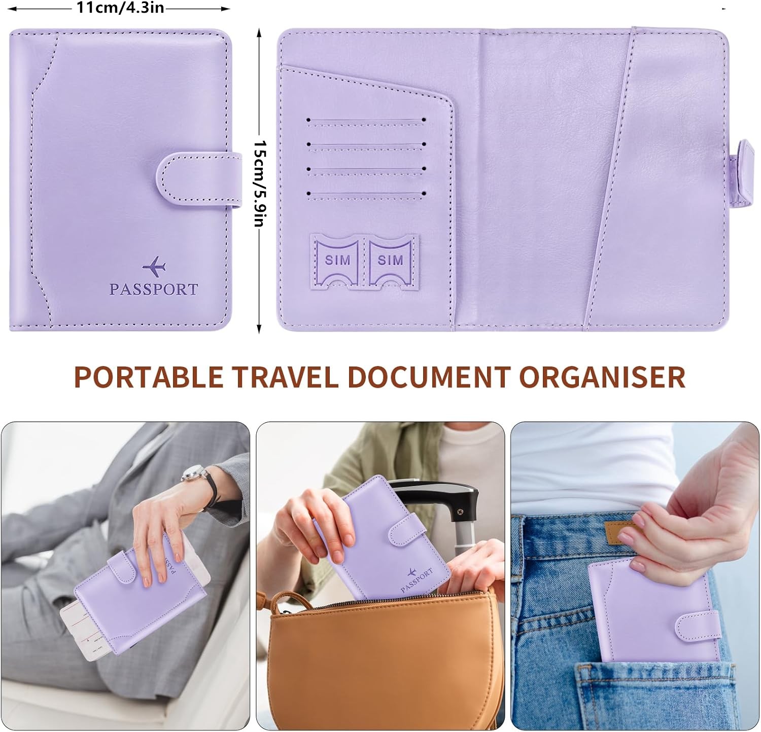 Passport Holder for Travel Cru - Passport Wallet Rfid review and price