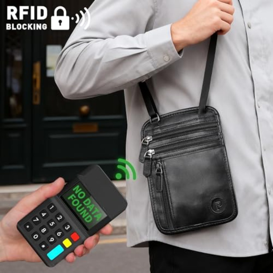 Polare Full Grain Leather Neck - Passport Wallet Rfid review and price