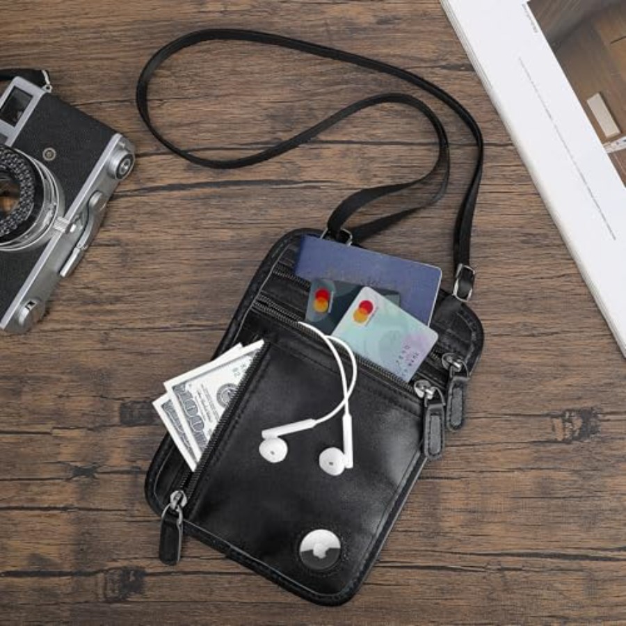 Polare Full Grain Leather Neck - Passport Wallet Rfid review and price