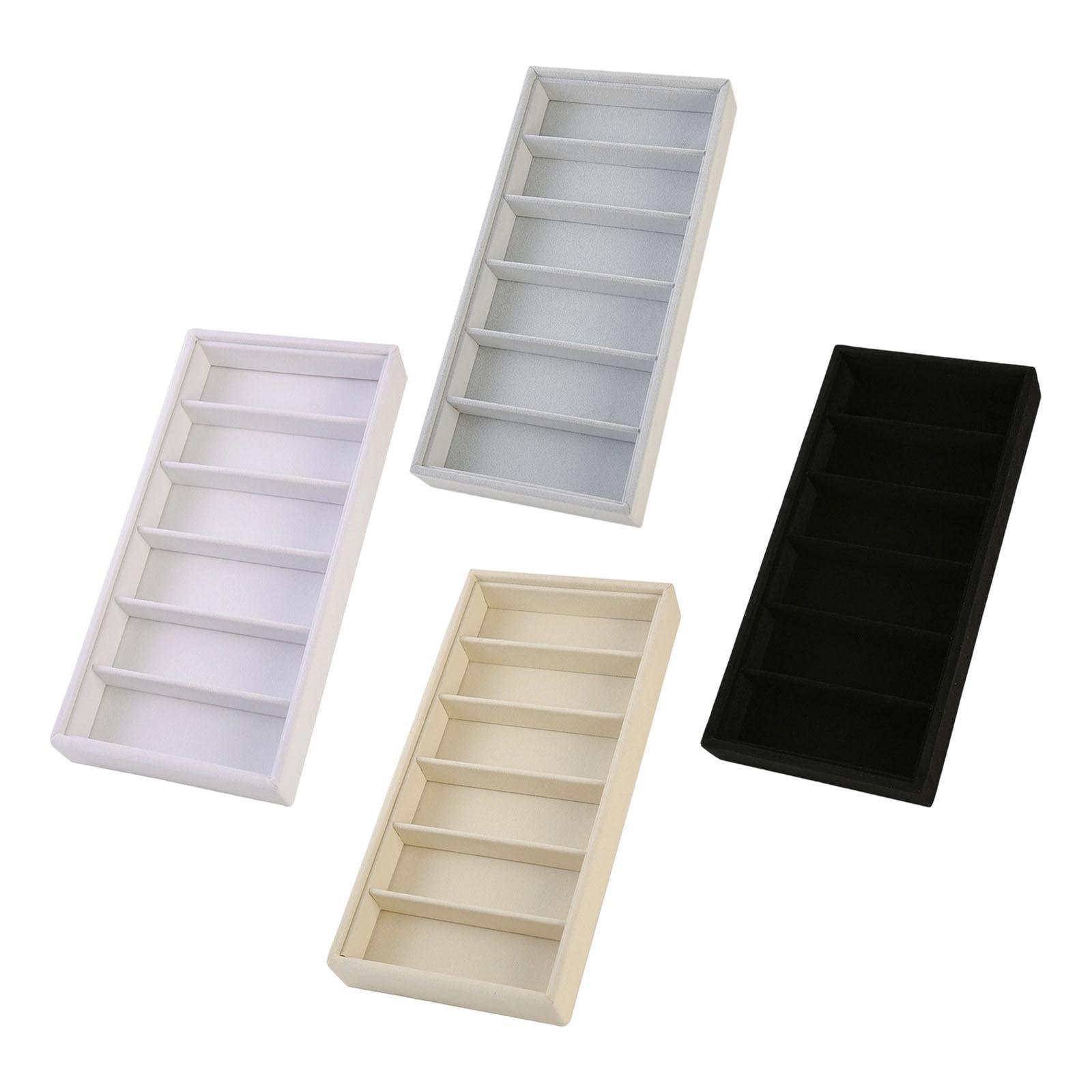 Glasses Display Tray 6 Slots f - Men'S Accessories Organizer Tray review and price